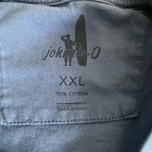 Jonny O Men's Blue Pocket T-Shirt Size XXL - Picture 5 of 5